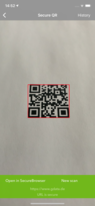 G DATA Mobile Security iOS: QR Code