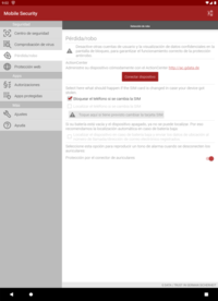 G DATA Mobile Security Android: Pérdida/robo